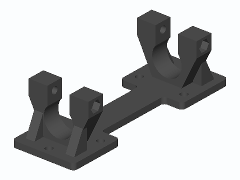 EMT String Light Mast Bracket