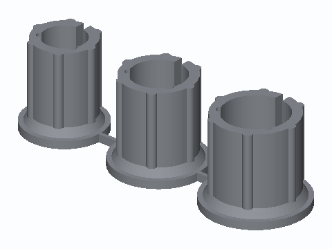 Mower Wheel Axle Bushing Set