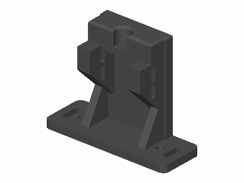 Trailer 4-Flat Plug Frame Holder