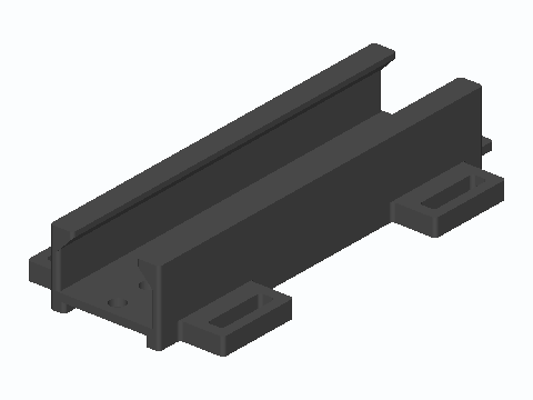 Strap-On Desk Leg Cable Spine