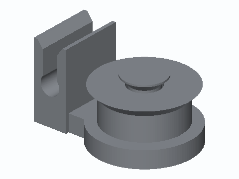 Dishwasher Rack Roller Wheel Clip
