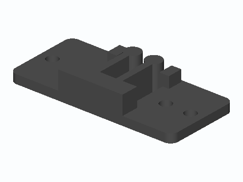 Twin-Arm RV Cabinet Snap Catch