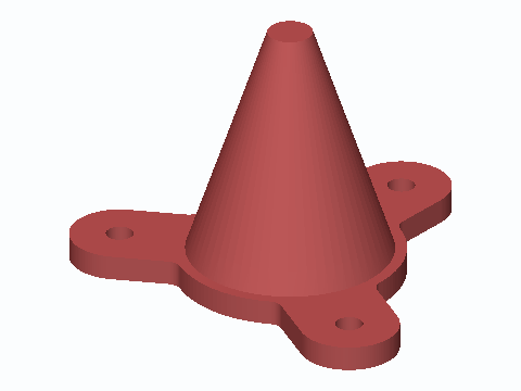 Mower Blade Balancer Cone Stand