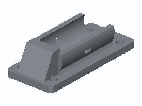 Garden Bed PVC Hoop Mount Bracket