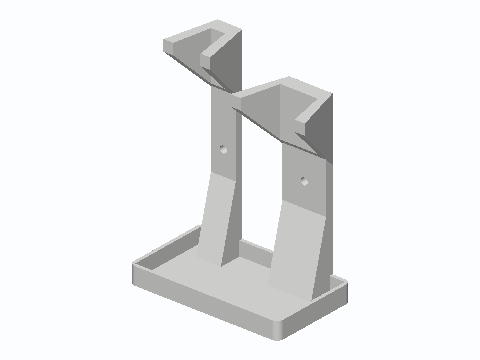 Safety Razor And Shave Brush Stand