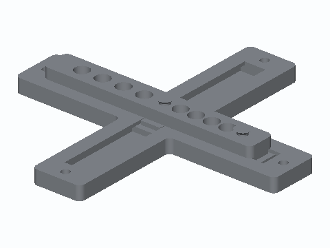 Print-In-Place Ellipse Drawing Trammel