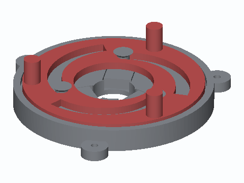 Scroll Cam Three-Jaw Centering Clamp