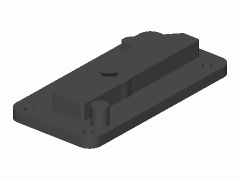Self-Closing Gravity Gate Latch