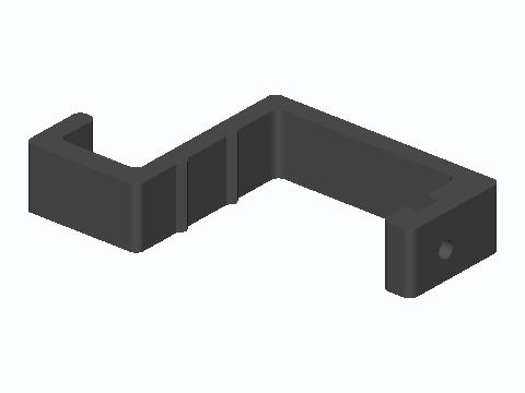 Cubicle Panel Screw-Lock Hanger Hook