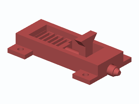 Spring-Return Leg Lock Index Pin