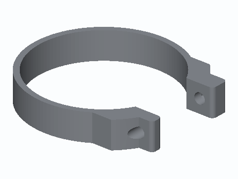 Screw-Tension Band Clamp 60-68 mm