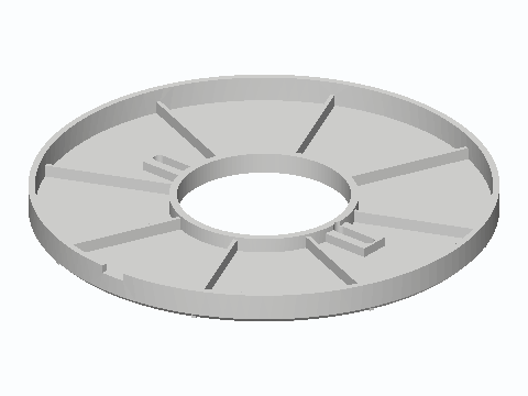 Jumbo Shower Valve Cover Plate