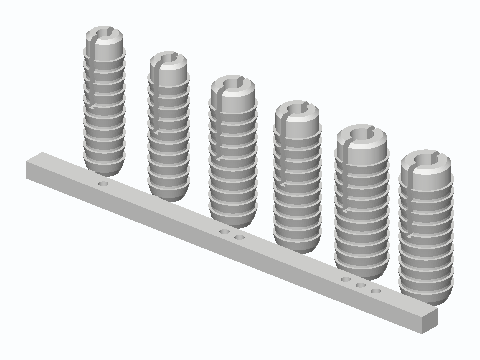 Stripped Screw Hole Repair Plug Set
