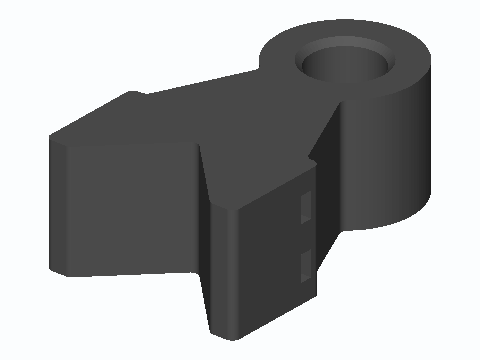 Snowblower Chute Crank Rod Guide
