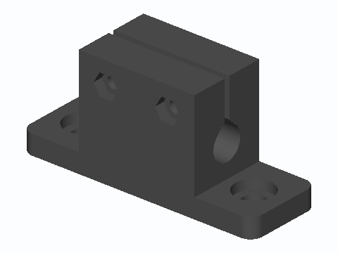 2020 To 8 mm Rod Parallel Clamp