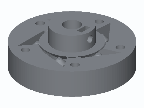 Print-In-Place Silent Roller Freewheel