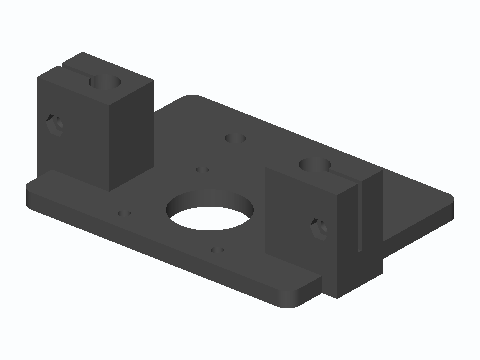 NEMA 17 Twin 8 mm Rod Motor End Block