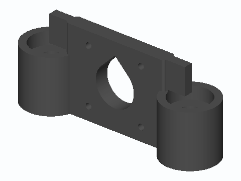 NEMA 17 Trunnion Pivot Actuator Mount