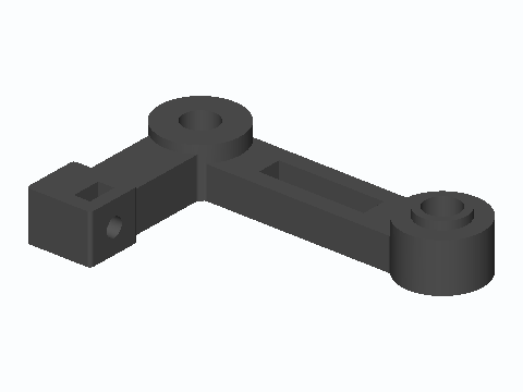 Tracked Robot Screw-Tension Idler Arm