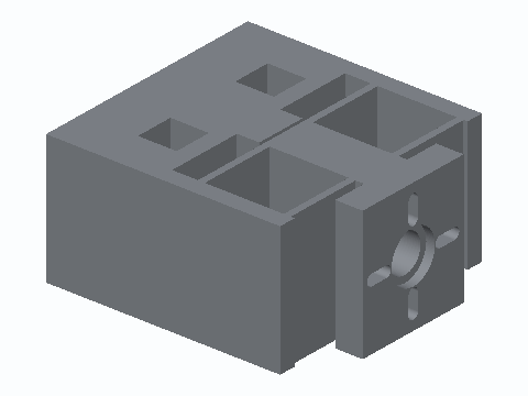T8 Flexure Preload Anti-Backlash Nut Block