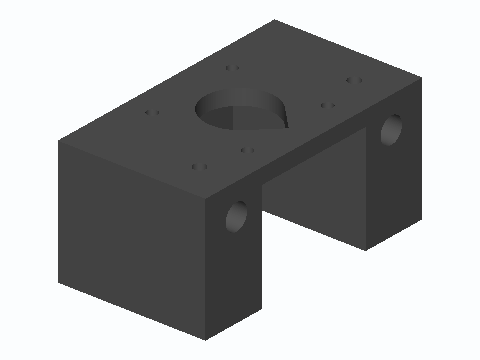 Slider Motor End Block