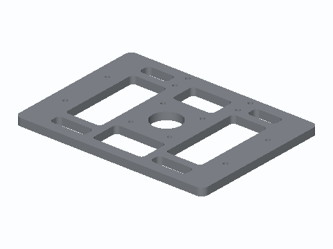 Gripper Motor Frame Plate