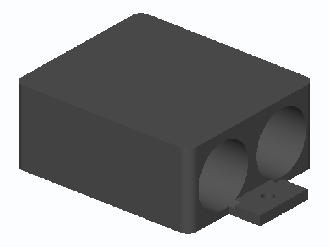 2S 18650 Rover Battery Cradle