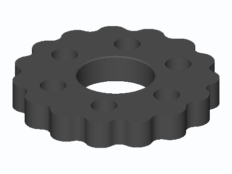 15-Lobe Cycloidal Disc