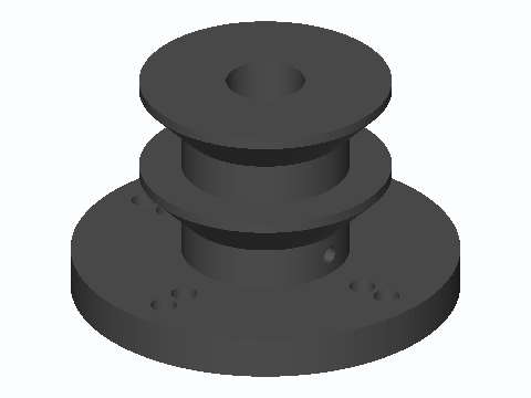 SG90 Twin-Groove Tendon Spool