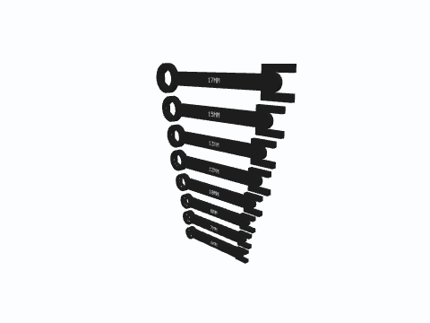 Metric Wrench Set