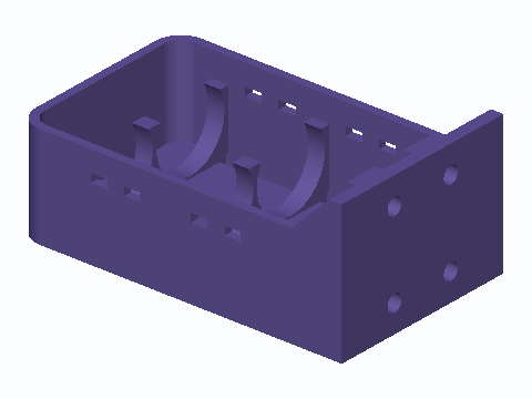 18650 Battery Tail Cradle