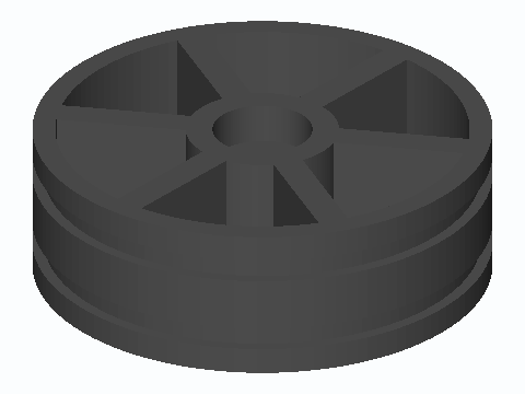 624 Bearing Front Wheel