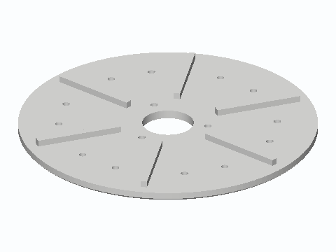 140 mm Six-Station Index Platter