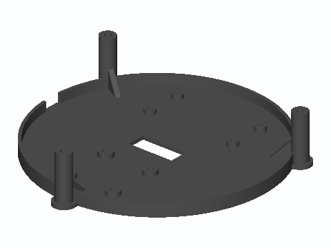 Tripod Electronics Deck