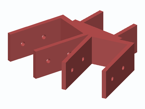 Knock-Down 2x4 Sawhorse Bracket