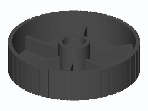 125 mm Twin-608 Cart Wheel