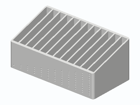 E12 Resistor Twelve-Slot Index Box