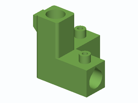 1/2 in EMT Three-Way Canopy Corner