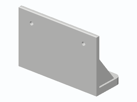Shower Wall Twin Razor Drop-In Rack