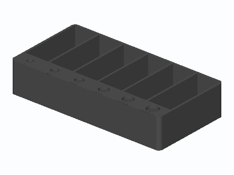Trim Clip Hole-Gauge Sort Tray