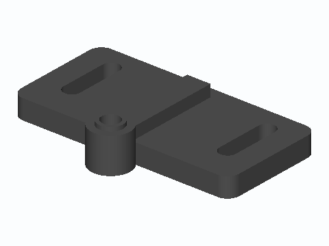 Surface-Mount 624 Screen Door Roller