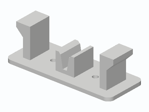 Appliance Cord Wrap Cleat With Cord Lock