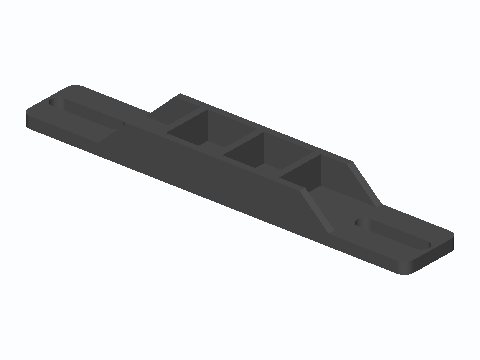 Slotted J-Bolt Battery Hold-Down Bar