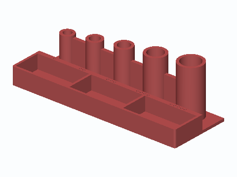 Hitch And Clevis Pin Sorting Rack