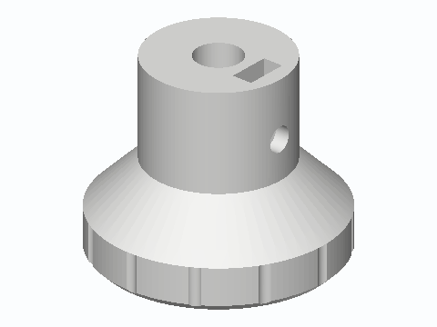 Tub Spout Diverter Set-Screw Pull Knob