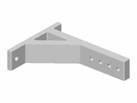 Ceiling Curtain Track Wall Standoff Arm