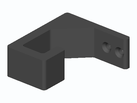 Under-Desk Gusseted Backpack Hook