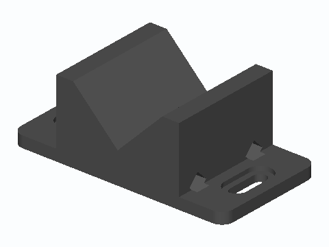 Zip-Tie V-Cradle Kickboard Leg Clip