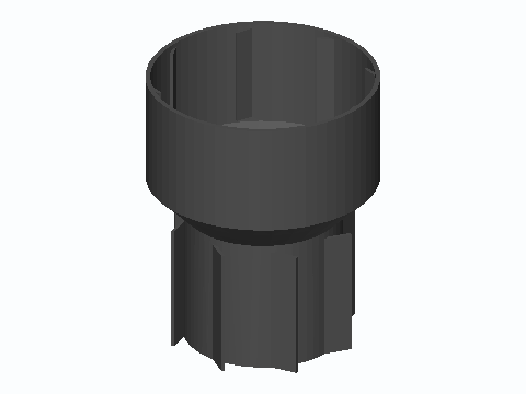 Flex-Fin Car Cup Holder Tumbler Adapter