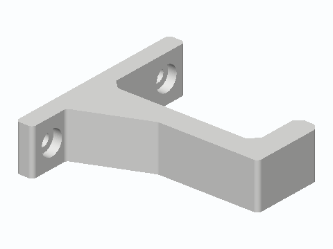 Screw-On Curtain Tieback Holdback Hook